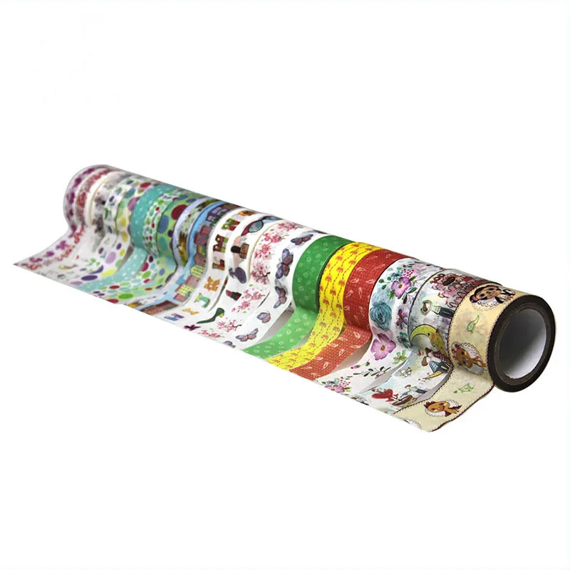 
Washi Masking Tape Custom 25Years Factory Custom Gold Waterproof Washi Tape 