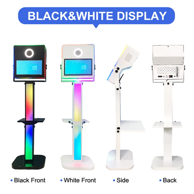 Latest Dslr Photo Booth  Led Frame Selfie  Photo Booth Machine 15.6 Inches Applicable For Rental For Party And Wedding