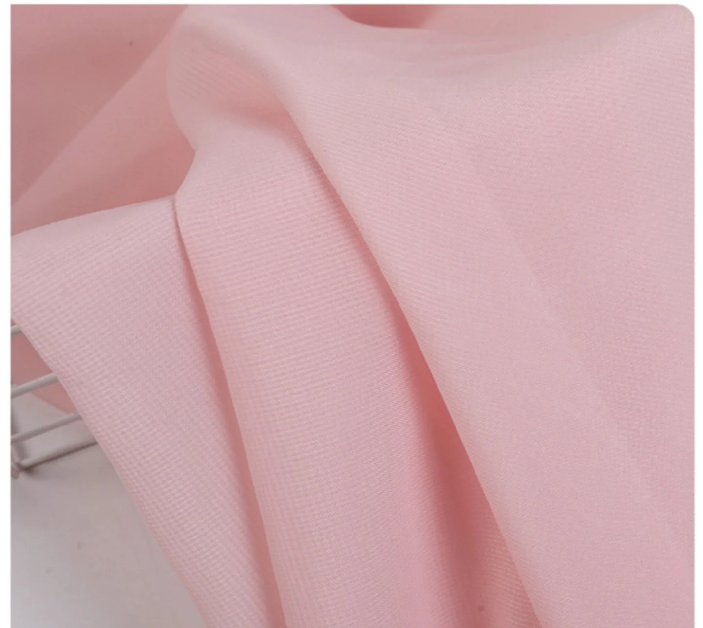 100D 100% polyester plain chiffon fabric