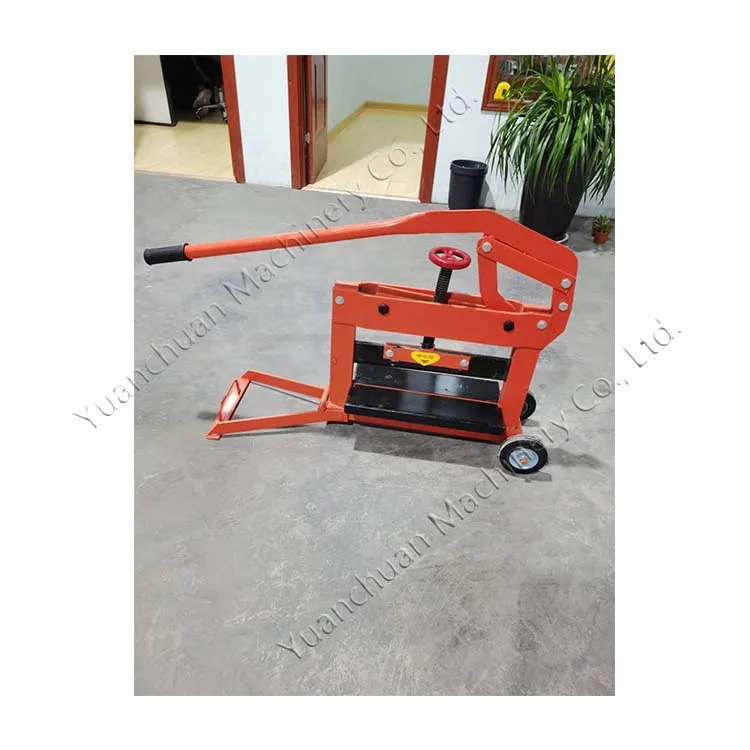 Manual Brick Cutting Machine Manual Hydraulic Spring Solid Rod Brick Press