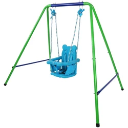Baby Swing set plastic for kids baby chair playground outdoor metal swing sets hot sale quality safety panda swing set