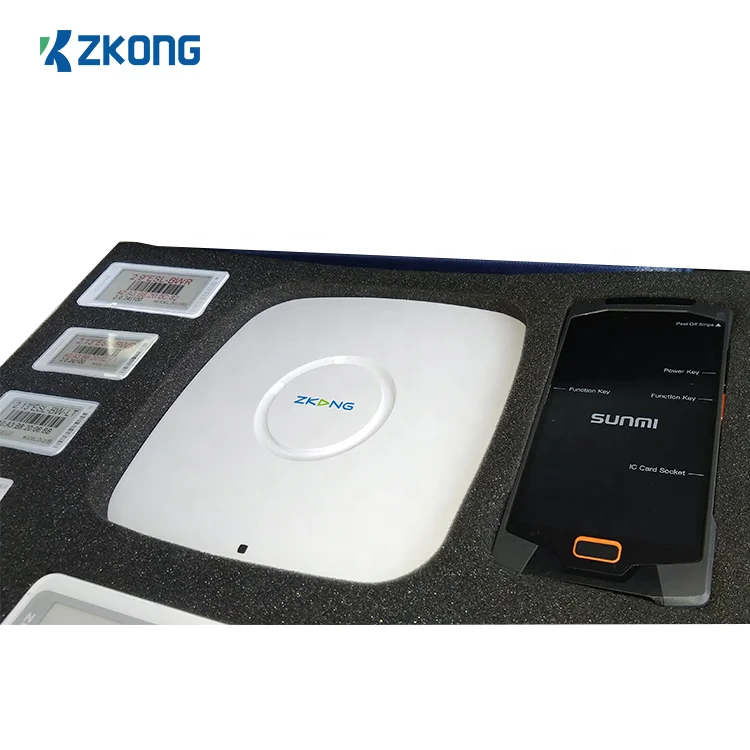 Zkong Factory Supply Supper Maket Esl System Electronic Shelf Label Demo Kit