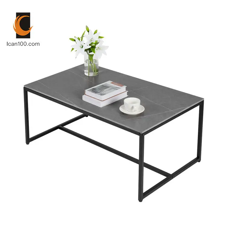 Modern Sofa Glass Centre Table Designs Marble Coffee Table Rectangle Minimalist Console Table