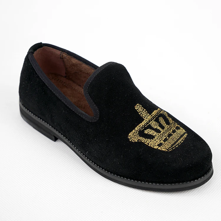 Высококачественная Детская Классическая обувь для мальчиков, детская замшевая школьная обувь из овчины