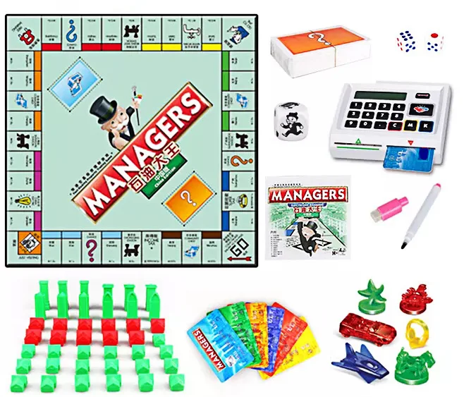 Manufacturing Blank Play Fun Board Games For Adults Custom Gaming Board Game Printing