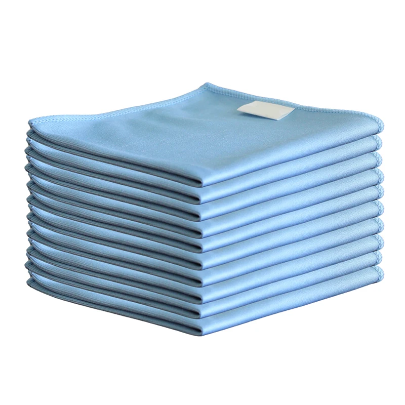 Wholesale quality Microfibre Glass Cloths Lint Free Ultra Fine Cleaning Cloths for Windows and Glass