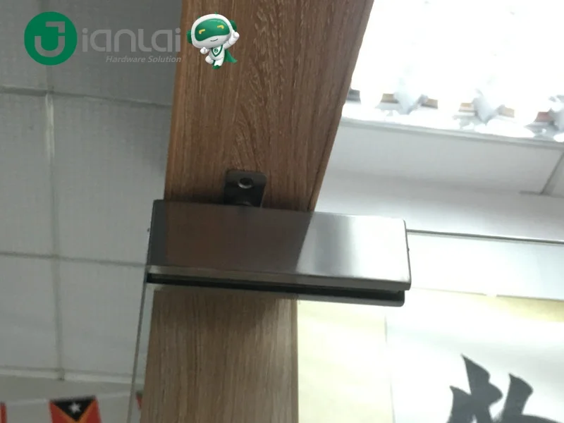 JL-880 Patch Fitting Pivot Hinge Floor Spring For Glass Door Hydraulic Hinge Spring