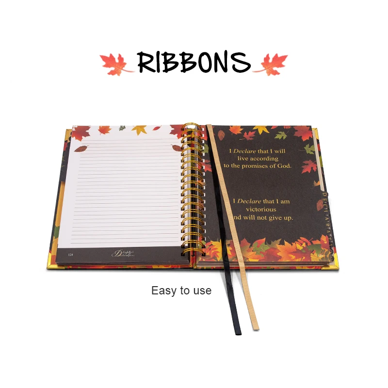 2024 cuadernos Custom printing notebook Self care journal YO binding Daily weekly planner set with thanks you cards