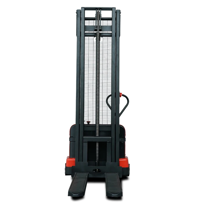 High quality 1400kg electric stacker automatic pallet truck electric stacker forklifts