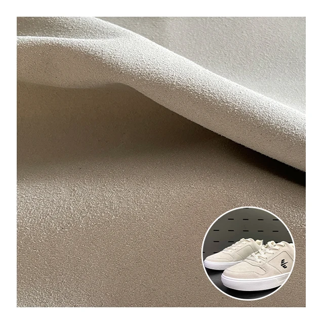 Home Textile Microfiber Suede Leather Imitation Genuine Leather Microfiber Suede Leather For Shoes