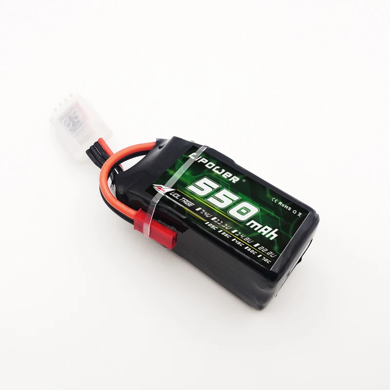 Cheap Price 550mah 11.1V 22.2V 35C Mini UAV FPV Quadcopter Drone Battery Free Sample 550mah Drone battery With T/XT60 Connector