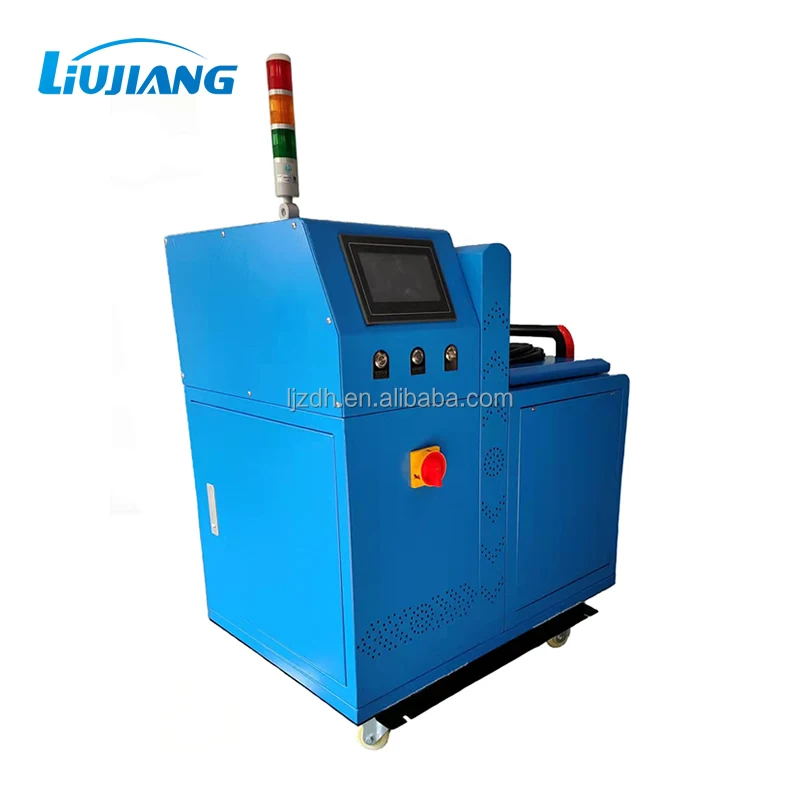 Liujiang Hot melt machine with spiral spray gun and fiber spray gun 30L Small non-woven composite coating machine