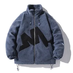 Wholesale fashion jacket Outdoor  bomber jacket custom design  Hiking sherpa  Polar Fleece Jacket man in winter