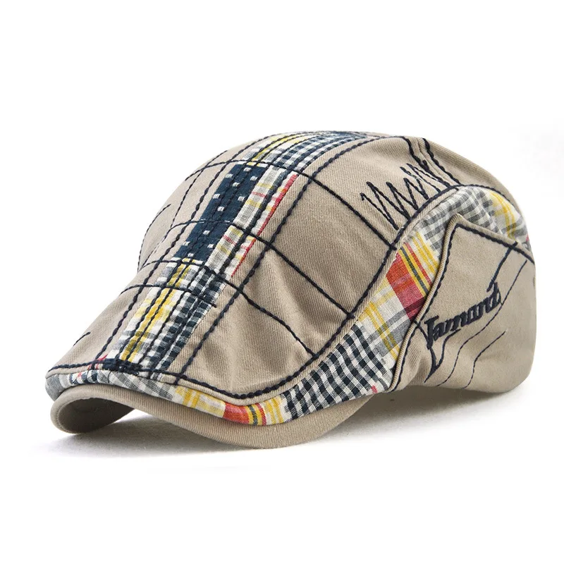 Duckbill Driving Flat Ivy Beret Hat Cotton newsboy Peaked Golf Cabbie Hat  Outdoor Newsboy Ivy Hat