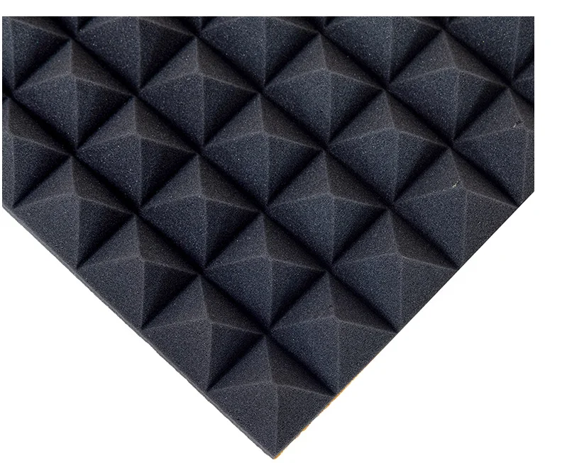 Anti-noise PU Acoustic Foam Sponge Acoustic Panels Pyramid Shape Acoustic Panels Foam