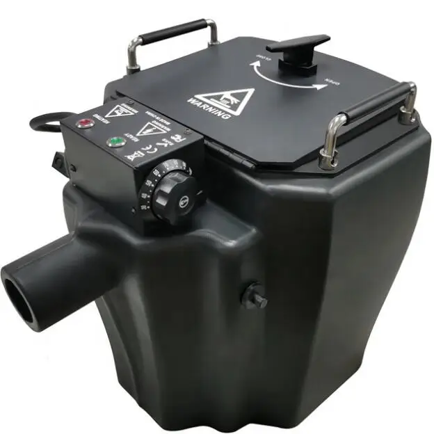 Stage effect low lying smoke fog 6000W dry ice blasting making machine for wedding party festival club