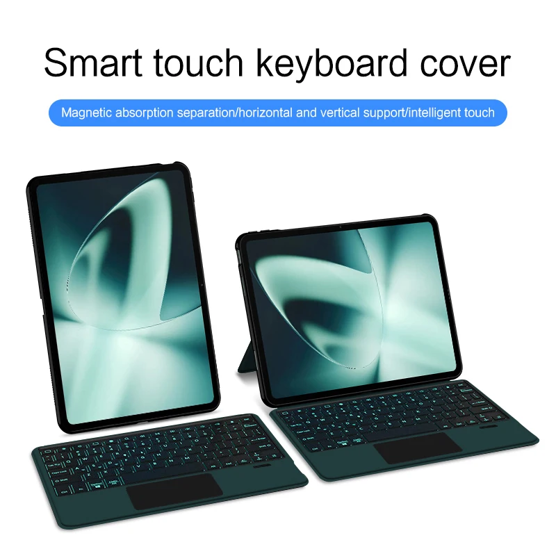 Keyboard Case For OnePlus Pad One Plus Pad 11.61 inch 2023 Tablet Cover Magnetic Detachable Wireless Keyboard Backlit TouchPad