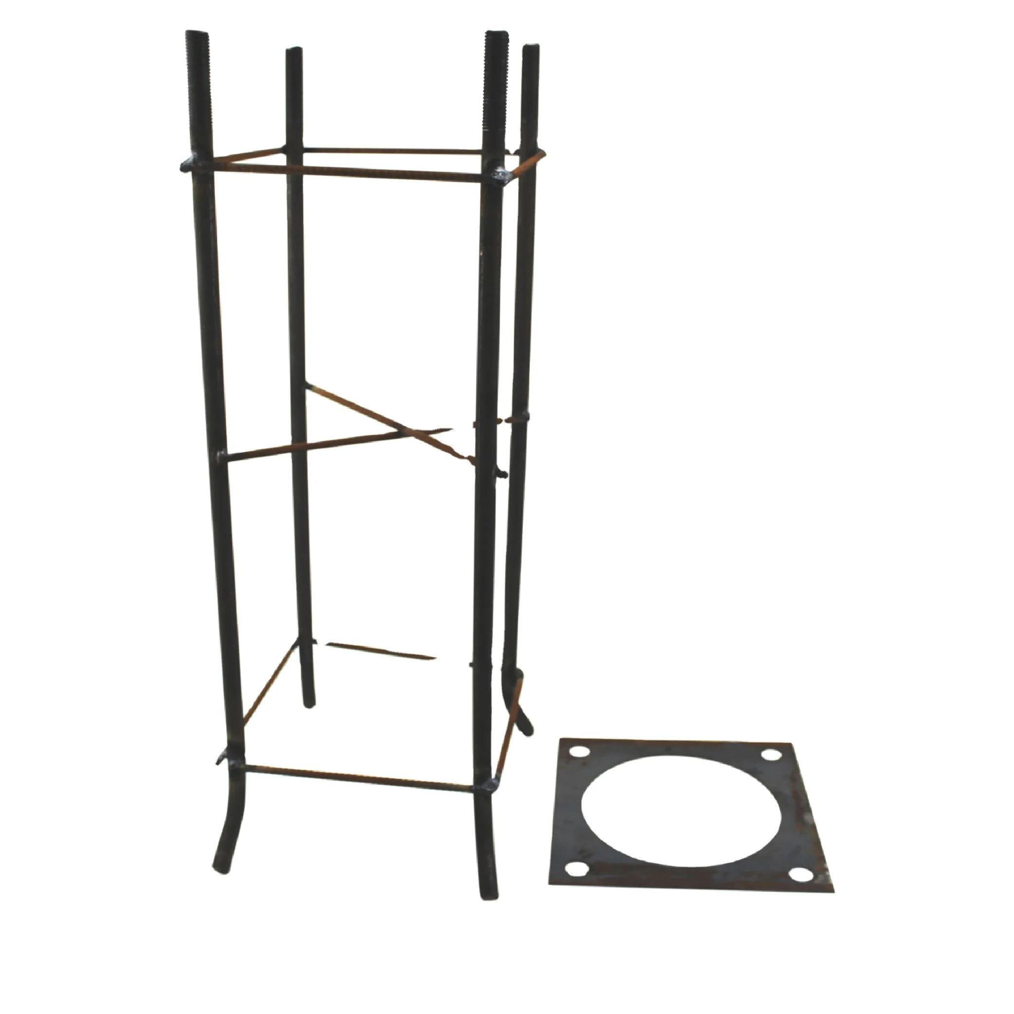 Rough iron or galvanized traffic whip wireless lamp aluminium light pole anchor bolts