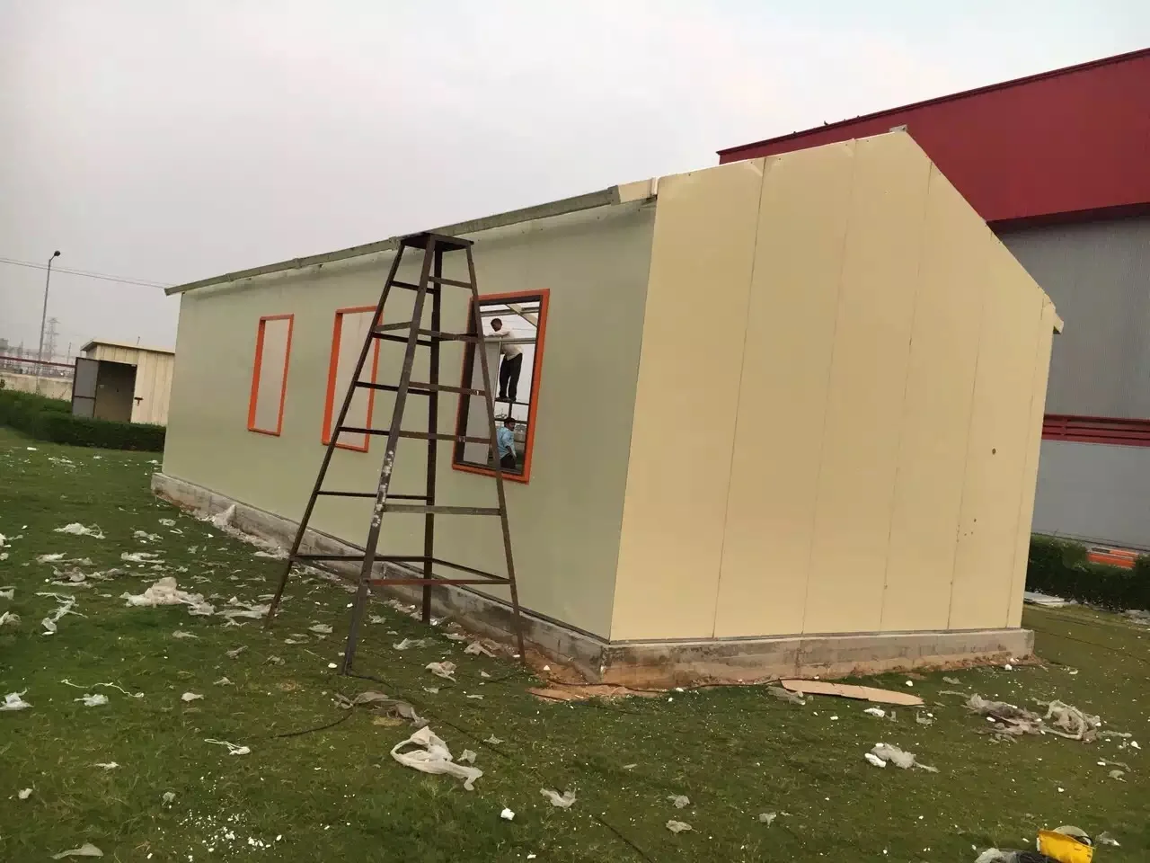 Prefab House Modern Luxury With Bathroom And Kitchen Homes Modern Family House Tiny EPS Sandwich Panel Prefab House