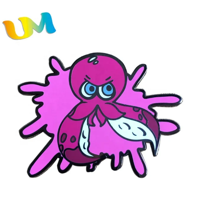 2019 hot selling hard enamel pin rose gold hard enamel pin manufacturer custom