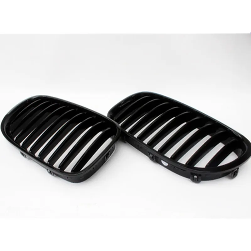 2008-2015 F01 F02 F03 ABS gloss black mesh front kidney 1-slat grill grille for bmw 7 series 4-door sedan