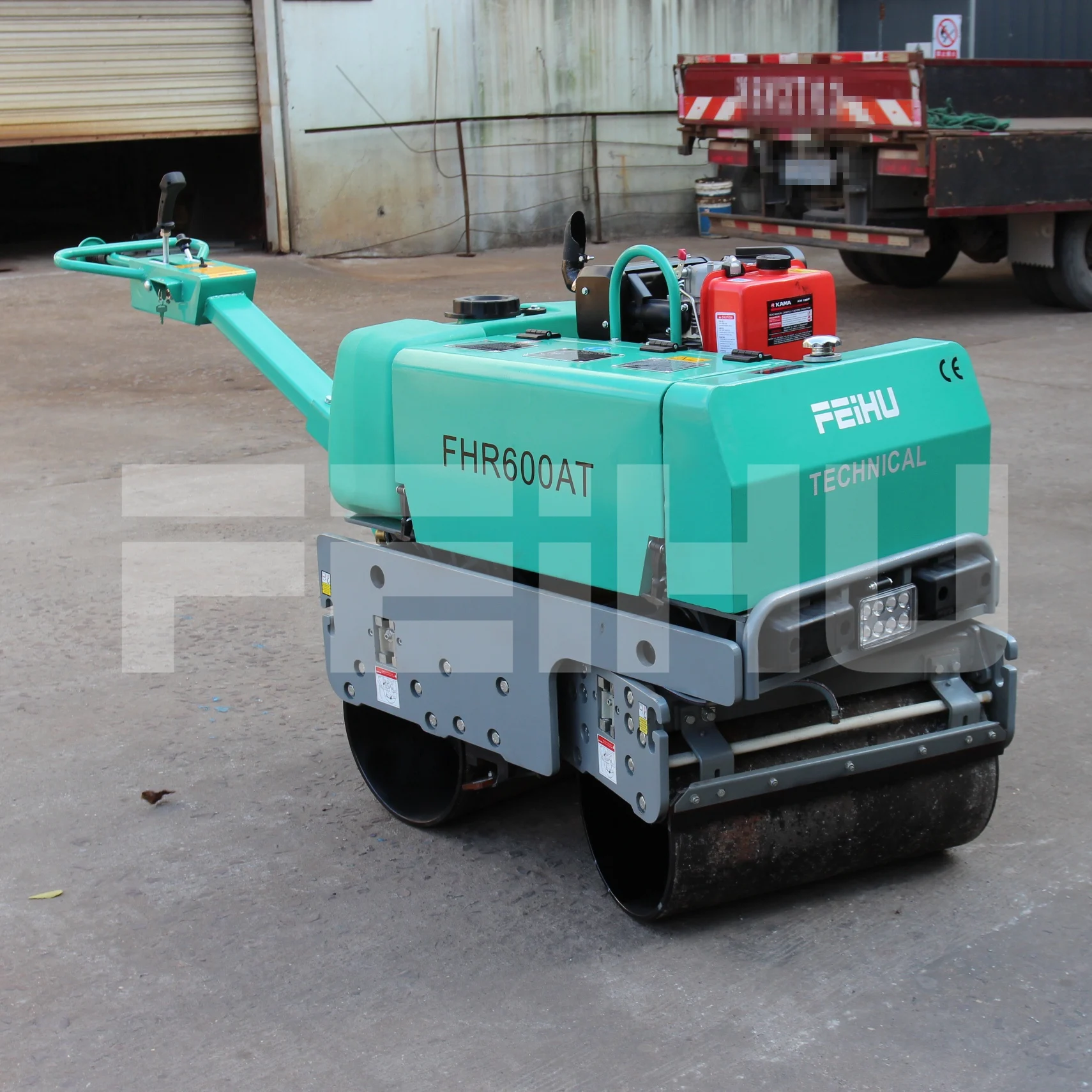 
Road Roller Compactor FHR-600AT Turn Able Mini Compactor Roller 