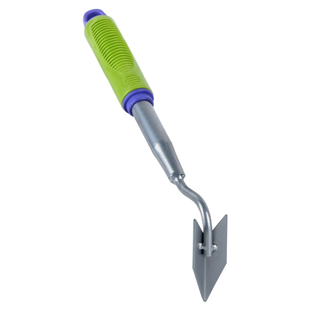Vertak Garden Mini Steel Double End Hand Tool Rake And Triangle Hoe With Pro-environment Handle
