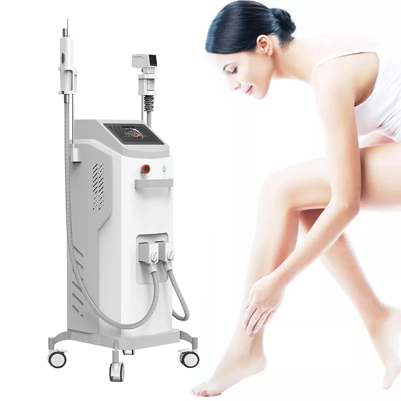 2 in 1 808 755 1064 Laser diode permanent lazer hair removal device machine permanent 2022