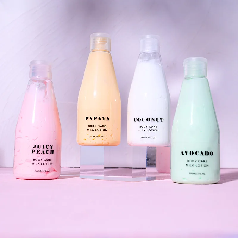 OEM/ODM Private Label Vegan Pink Body Lotion  Fast Bleaching  200 ml Whitening Body lotion