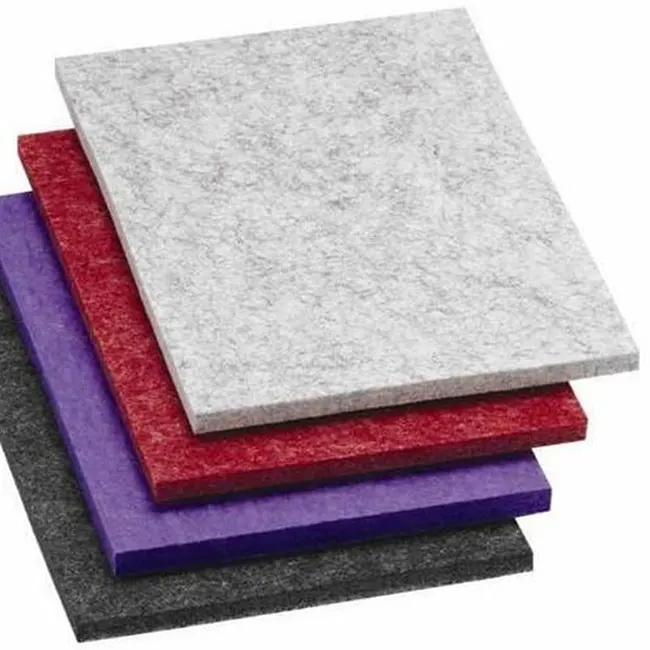2022 Hot selling polyester fiber sound-absorbing board noise reduction kindergarten 9mm felt manufacturer