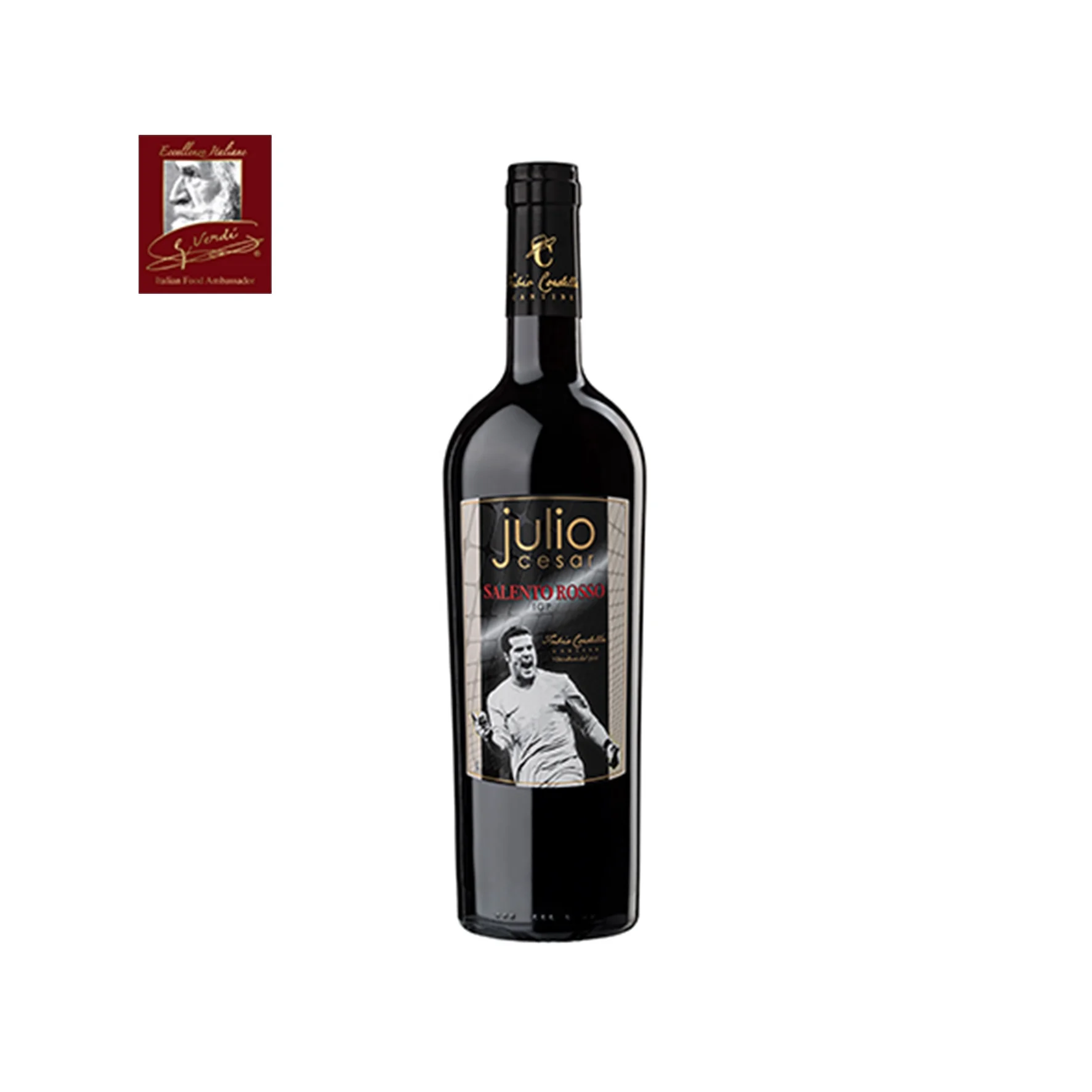 Julio Cesar итальянское красное вино Salento Rosso IGP 750 мл бутылки Champion GVERDI Selection сделано в Италии