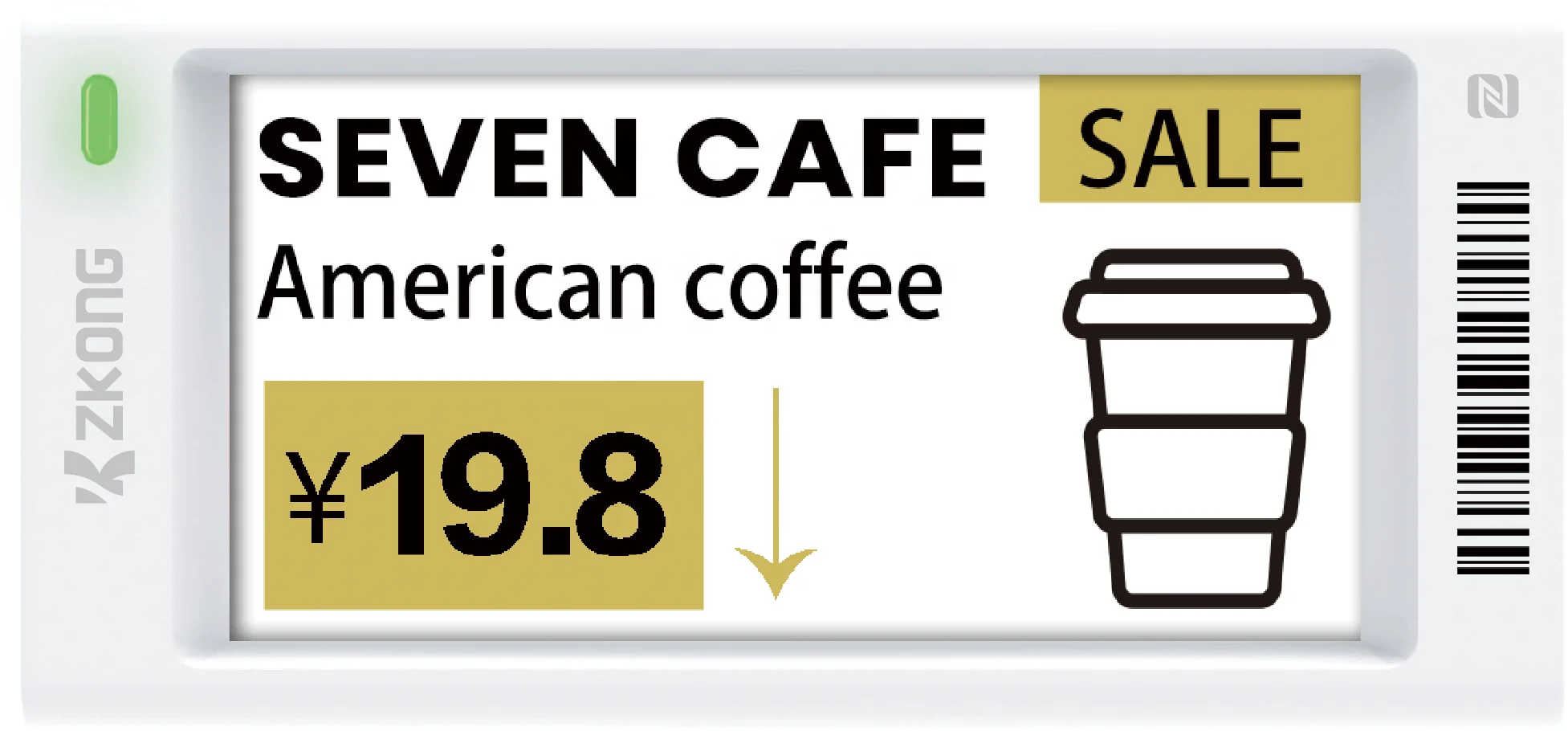 Электронные этикетки для супермаркетов 2 9 дюймов ble5.0