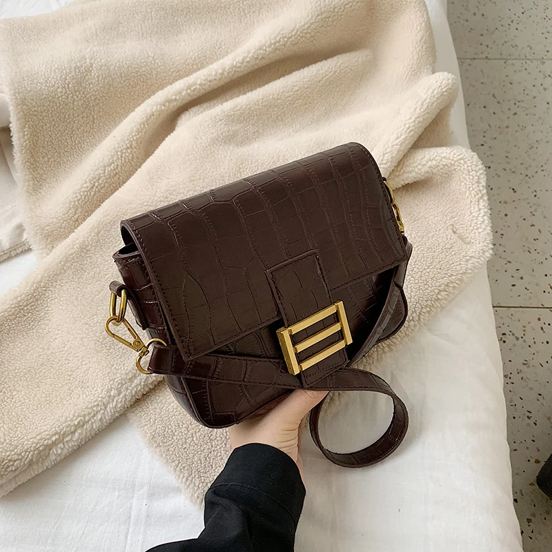 Women OEM Fashion Hotsale Mini Square Stone Pattern Fringe Jelly Handbag