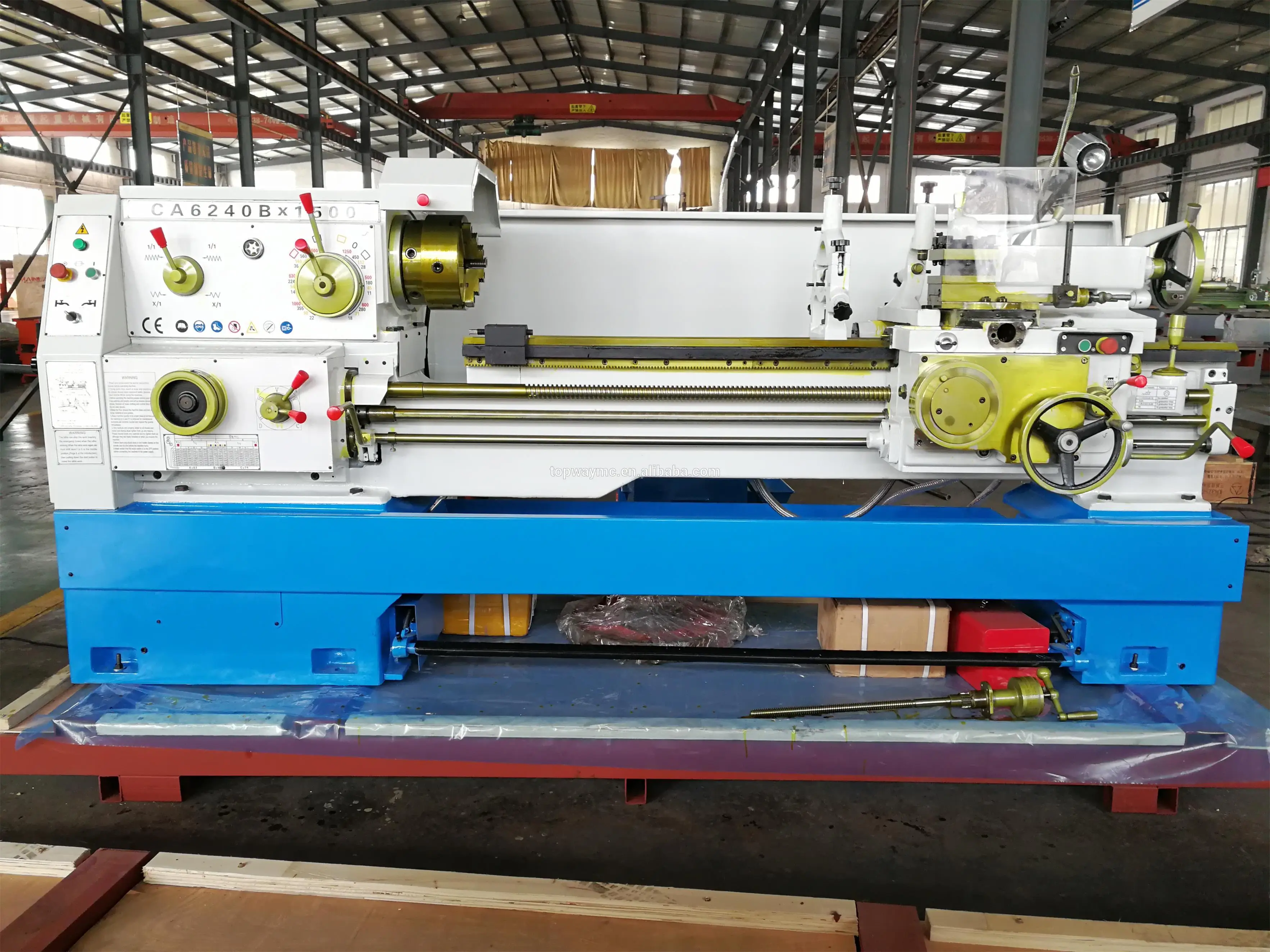 Automatic Horizontal Manual Centre Length Torno Mechanical Metal Lathe