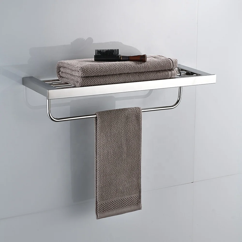 Duxini new 2024 home bathroom hardware accessories set chrome 304 steel square wall mount metal bathroom accessories set