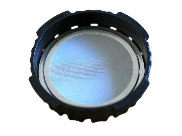 Metal sintered food grade stainless steel coffee filter disc with very fine mesh