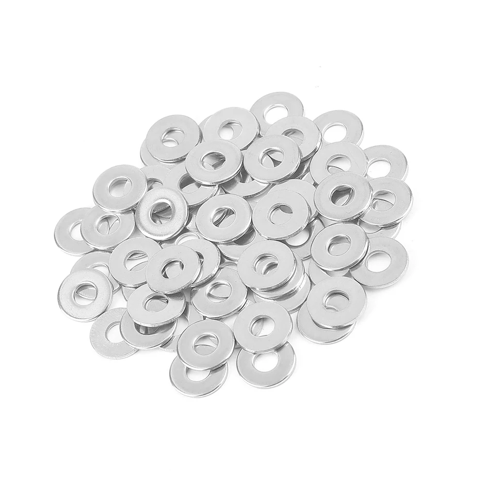 18-8 Stainless Steel Washers Steel Washer Shim Flat Plain Finish Din 125 M4 Hole Size