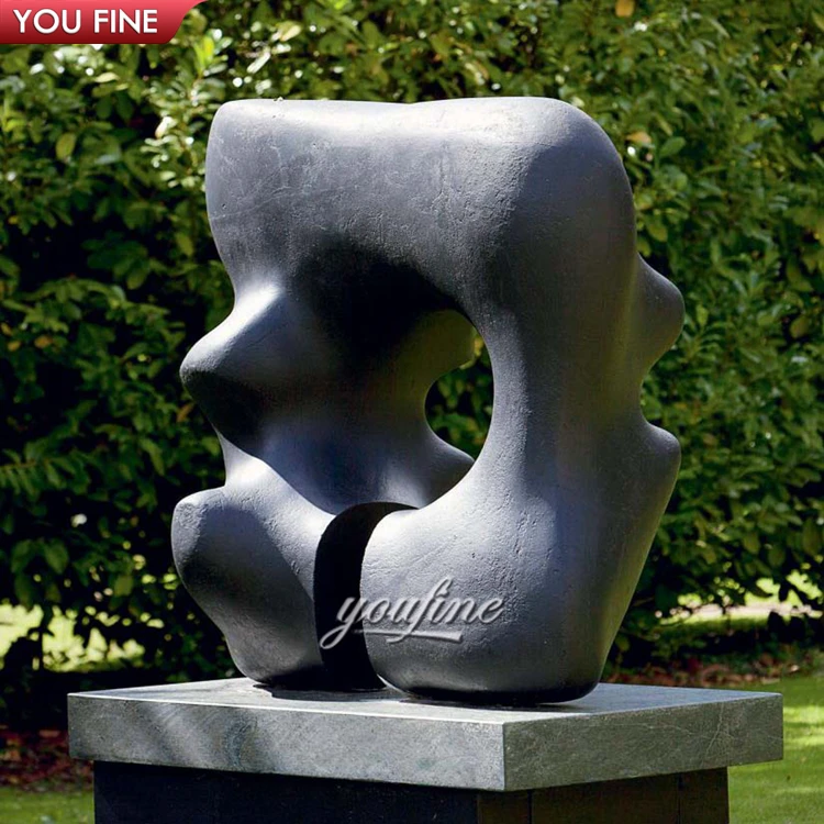Современная Большая художественная садовая медная статуя Генри Мура абстрактная памятная бронзовая скульптура для
