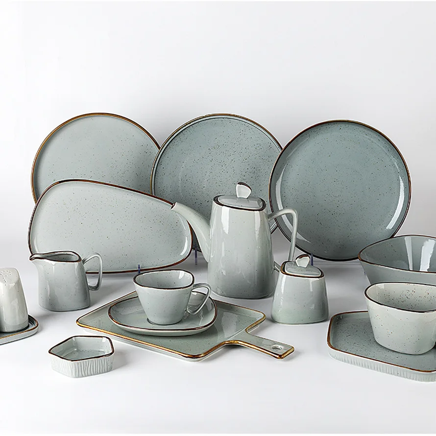 
New Arrival Tableware Restaurant, Wedding Crockery Ceramics, Catering Crockery For Sale$ 