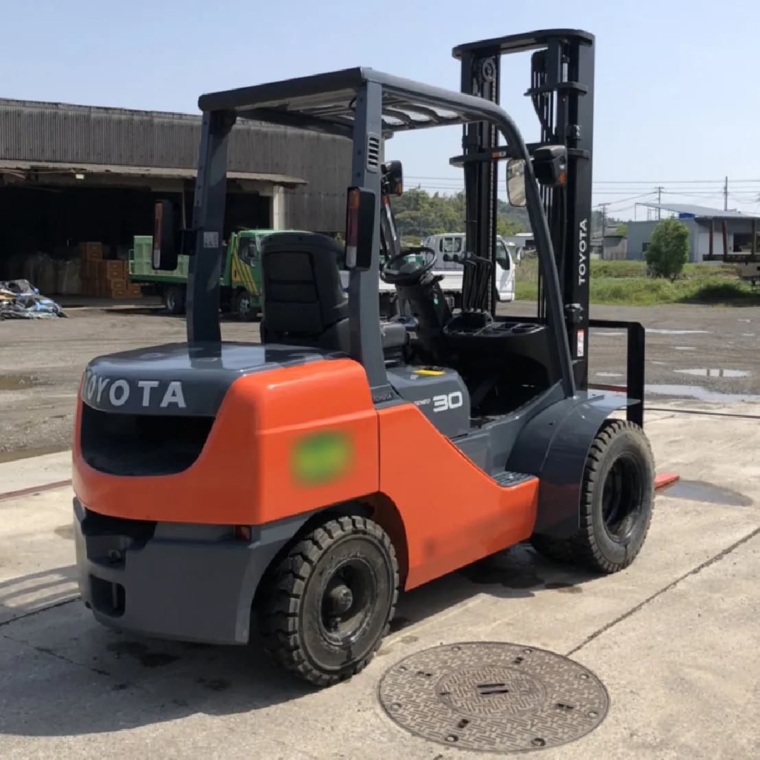 toyota30 original Japan brand forklift Used Japanese forklift 3ton warehouse pallet lifting truck used forklift good price