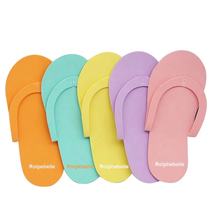 Оптовая продажа, одноразовые тапочки EVA на заказ, мужские тапочки для отеля