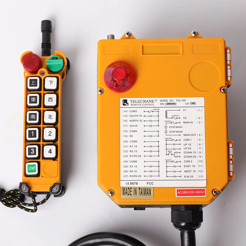 F24-8D industrial radio remote control for cranes