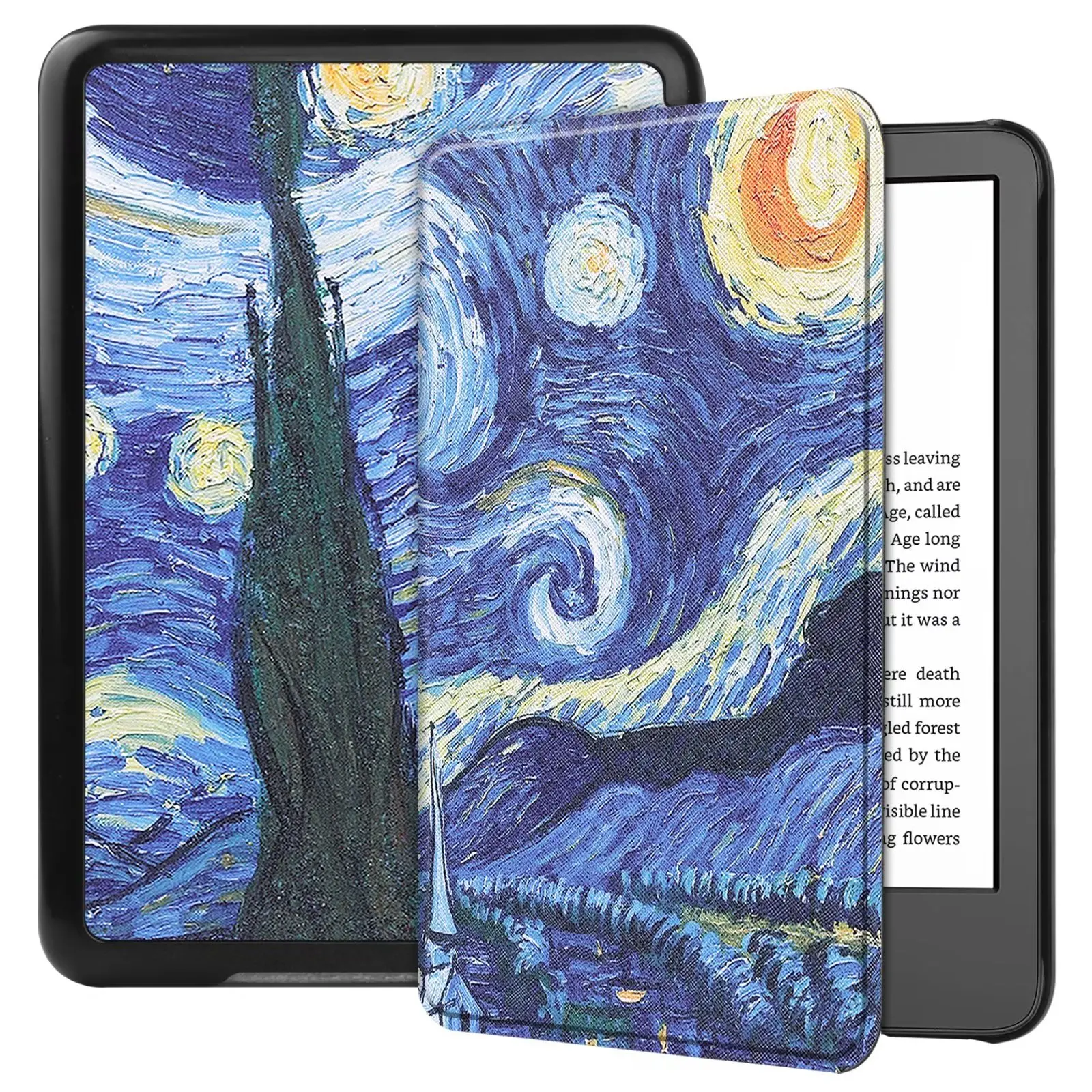 High Quality colour printing Soft TPU soft shell tablet cover case for   Amazon Kindle 11th Generation  6.8 inch 2022