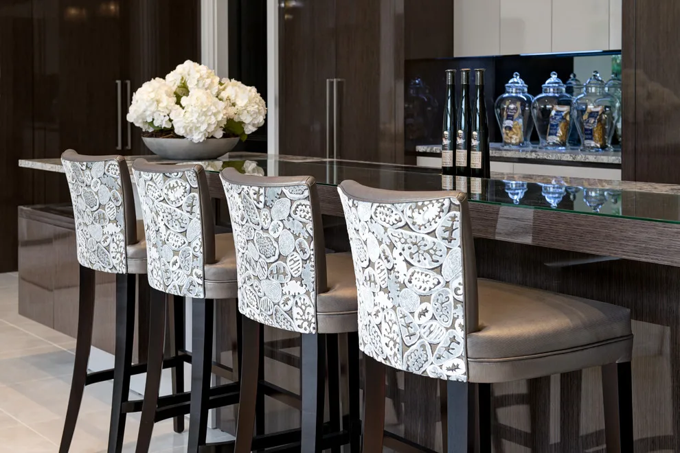 White matt surface uv painting design Modern  Kitchen Cabinet