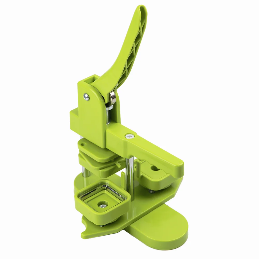 wholesale Hot Sale Easy Badge Custom Machine ABS Plastic 55mm Square Metal Badges Customizable Small Badge Machine