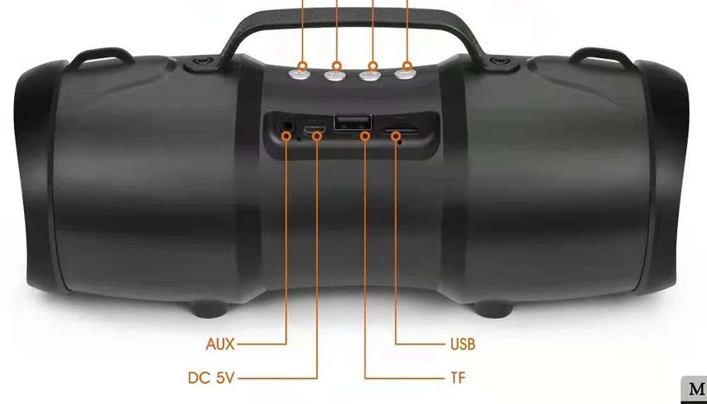 Wholesale high quality MF-212 subwoofer portable wireless mobile phone computer speaker smart BT charging speaker