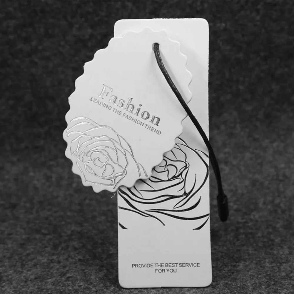 Custom Clothing Brand Hang Tag Labels Leather Luggage Tag for Garments-Personalized Clothing Label