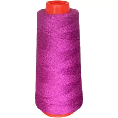 Wholesale colorful 100% Polyester 402 3500y  Embroidery thread High Temperature Resistant Sustainable For fabric