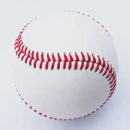 High Quality Professional Major league Official league Baseball 15% wool rubber cork core red thread Leather baseball
