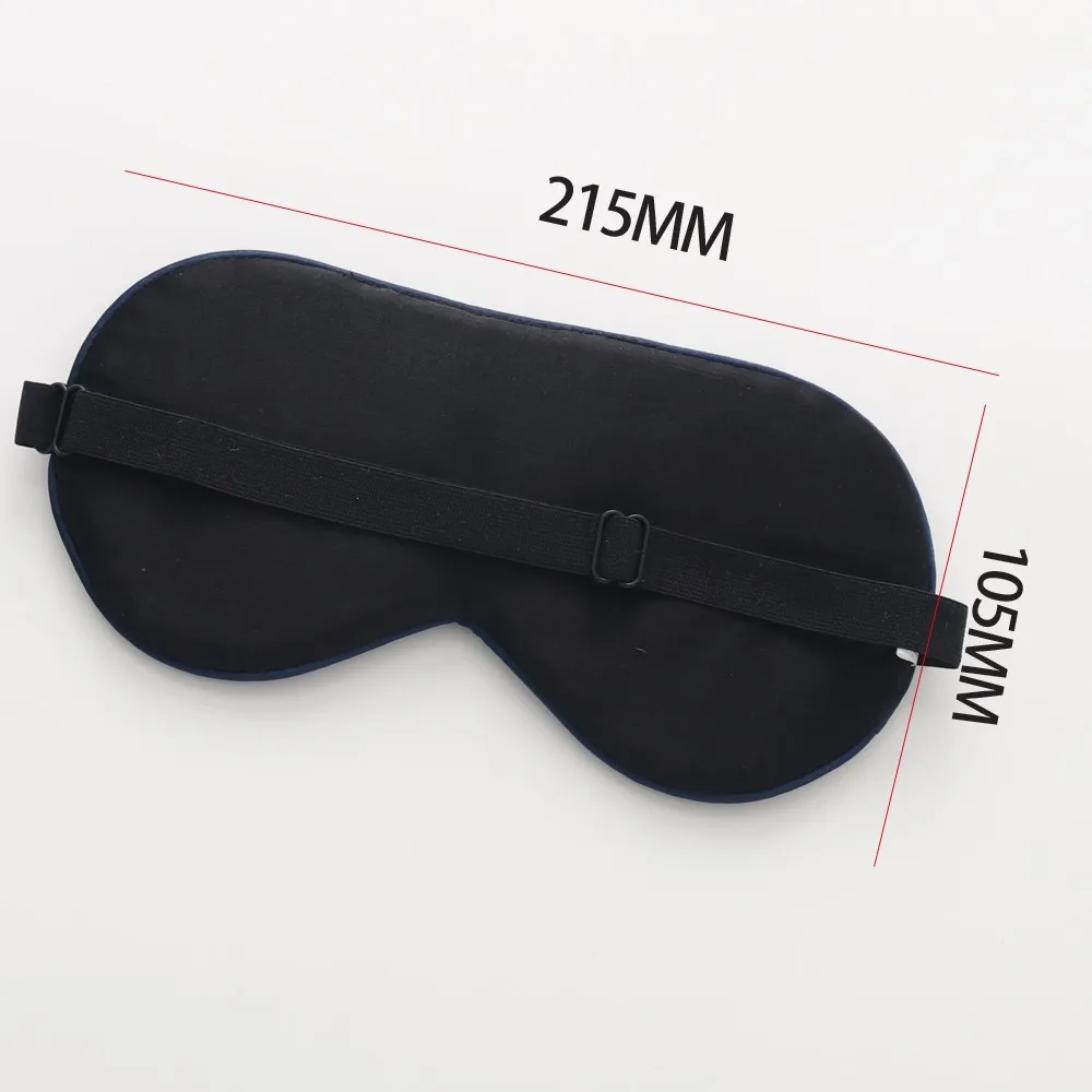 
Custom logo satin eye mask travel100% pure mulberry luxury silk sleep eye mask 